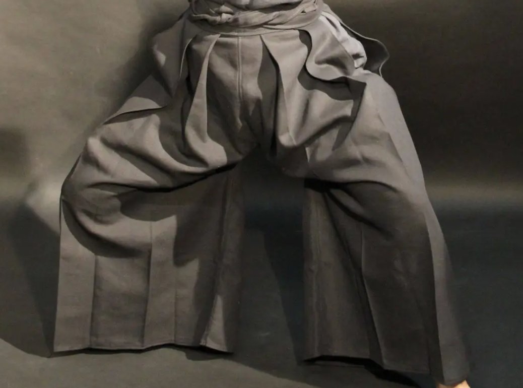Pantalon Japonais Homme En Lin Ample - Kimono Traditionnel Style Asiatique Décontracté Pour été - 3