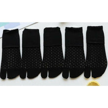 Charger l'image dans la galerie, 5 Paires de chaussettes tabi en coton brodé - Kimono Japonais