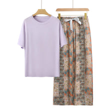 Charger l'image dans la galerie, Pyjama Femme Japonais Loungewear – Ensemble Modal Imprimé | Taille Unique
