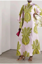 Charger l'image dans la galerie, Robe Kimono Jardin Exotique