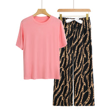 Charger l'image dans la galerie, Pyjama Femme Japonais Loungewear – Ensemble Modal Imprimé | Taille Unique
