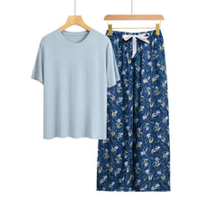 Charger l'image dans la galerie, Pyjama Femme Japonais Loungewear – Ensemble Modal Imprimé | Taille Unique
