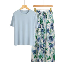 Charger l'image dans la galerie, Pyjama Femme Japonais Loungewear – Ensemble Modal Imprimé | Taille Unique