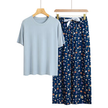 Charger l'image dans la galerie, Pyjama Femme Japonais Loungewear – Ensemble Modal Imprimé | Taille Unique