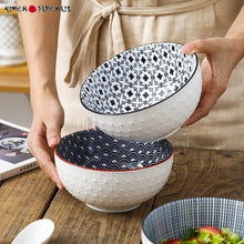 Charger l'image dans la galerie, Bols Japonais Poke Céramique Blanche - Kimono Japonais