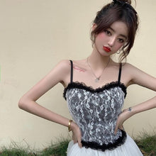 Charger l'image dans la galerie, BUSTIER KAWAII À FLEURS FRANÇAISE - Kimono Japonais