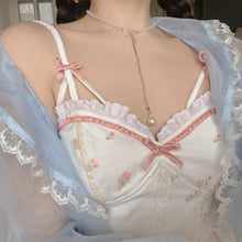 Charger l'image dans la galerie, BUSTIER KAWAII JAPONAIS CERISE DES FÉES - Kimono Japonais