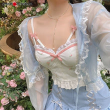 Charger l'image dans la galerie, BUSTIER KAWAII JAPONAIS CERISE DES FÉES - Kimono Japonais