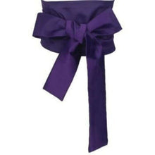 Charger l'image dans la galerie, Ceinture Obi ´Kazu´ Obi Femmes Kimonojaponais Bleu 270 cm