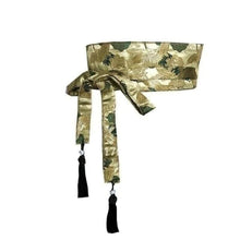 Charger l'image dans la galerie, Ceinture Obi ´´Kimia´´ élégante en tissu japonais, idéale pour sublimer toutes vos robes avec style.