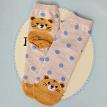 Charger l'image dans la galerie, Chaussettes japonaises animaux kawaï - Kimono Japonais