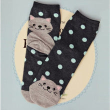 Charger l'image dans la galerie, Chaussettes japonaises animaux kawaï - Kimono Japonais