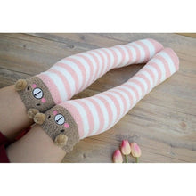 Charger l'image dans la galerie, Chaussettes Japonaises hautes ours Kawaii - Kimono Japonais