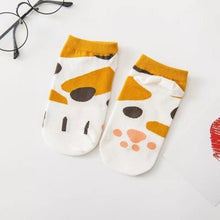 Charger l'image dans la galerie, Chaussettes Japonaises Kawaii - Griffes de chat - Kimono Japonais