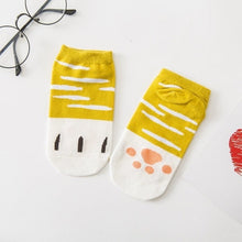 Charger l'image dans la galerie, Chaussettes Japonaises Kawaii - Griffes de chat - Kimono Japonais