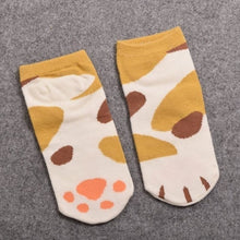 Charger l'image dans la galerie, Chaussettes Japonaises Kawaii - Griffes de chat - Kimono Japonais