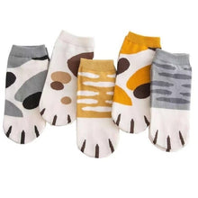 Charger l'image dans la galerie, Chaussettes Japonaises Kawaii - Griffes de chat - Kimono Japonais