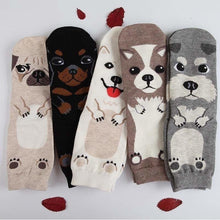 Charger l'image dans la galerie, Chaussettes Japonaises Kawaii imprimées chien - Kimono Japonais