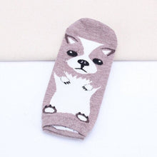 Charger l'image dans la galerie, Chaussettes Japonaises Kawaii imprimées chien - Kimono Japonais