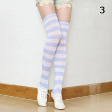 Charger l'image dans la galerie, Chaussettes Japonaises pastelles Kawaii à rayures - Kimono Japonais