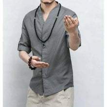 Charger l'image dans la galerie, Chemise Homme Luo Kimonos Cardigan Street Mixte Kimonojaponais