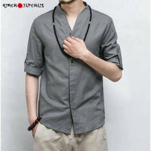 Charger l'image dans la galerie, Chemise Homme Luo Kimonos Cardigan Street Mixte Kimonojaponais