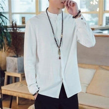 Charger l'image dans la galerie, Chemise Homme Tsio Kimonos Cardigan Street Mixte Kimono Japonais Blanc M