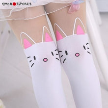 Charger l'image dans la galerie, Collants Japonais Kawaii chats et Mickey - Kimono Japonais