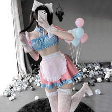 Charger l'image dans la galerie, COSPLAY KAWAII SEXY JEUNE FILLE BARBE À PAPA - Kimono Japonais