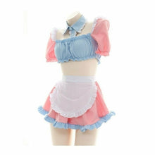 Charger l'image dans la galerie, COSPLAY KAWAII SEXY JEUNE FILLE BARBE À PAPA - Kimono Japonais