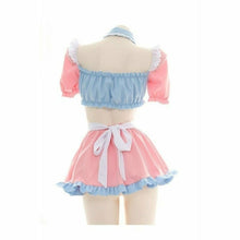 Charger l'image dans la galerie, COSPLAY KAWAII SEXY JEUNE FILLE BARBE À PAPA - Kimono Japonais