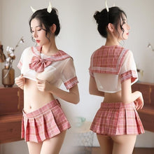 Charger l'image dans la galerie, Costume cosplay Japonais Kawaii étudiante sexy - Kimono Japonais