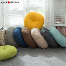 Charger l'image dans la galerie, Coussin de Sol Rond Japonais - Kimono Japonais