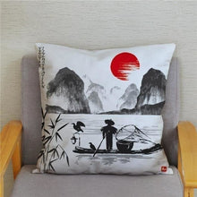 Charger l'image dans la galerie, Coussins Shizen - Kimono Japonais