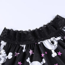 Charger l'image dans la galerie, Ensemble Kawaii gothique Tête de mort - Kimono Japonais