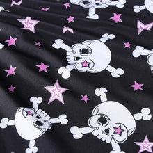 Charger l'image dans la galerie, Ensemble Kawaii gothique Tête de mort - Kimono Japonais