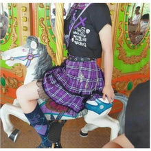 Charger l'image dans la galerie, Ensemble Kawaii gothique Univesitaire mortelle - Kimono Japonais