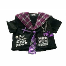 Charger l'image dans la galerie, Ensemble Kawaii gothique Univesitaire mortelle - Kimono Japonais