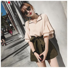 Charger l'image dans la galerie, Ensemble Kawaii Short et chemise Femme - Kimono Japonais