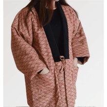 Charger l'image dans la galerie, Hanten Japonais Seigaiha - Kimono Japonais