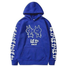 Charger l'image dans la galerie, Hoodie Baka Pull Hoodies Mangas Kimono Japonais Blue XXL