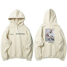 Charger l'image dans la galerie, Hoodie Dogcat Pull Hoodies Mangas Kimonojaponais Beige M