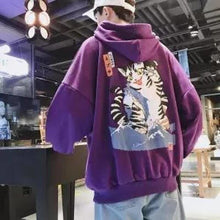 Charger l'image dans la galerie, Hoodie Fishing cat Pull Hoodies Mangas Kimonojaponais