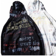 Charger l'image dans la galerie, Hoodie Graffiti Pull Hoodies Mangas Kimonojaponais