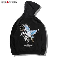 Charger l'image dans la galerie, Hoodie Grue Japonaise - Kimono Japonais