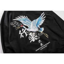 Charger l'image dans la galerie, Hoodie Grue Japonaise - Kimono Japonais