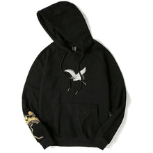 Charger l'image dans la galerie, Hoodie Grue Pull Hoodies Mangas Kimonojaponais XL