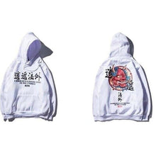 Charger l'image dans la galerie, Hoodie Hannya avec design Oni, inspiré des légendes japonaises, parfait pour un style unique.