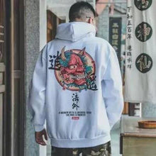 Charger l'image dans la galerie, Hoodie Hannya avec design Oni inspiré des légendes japonaises, parfait pour un style unique.
