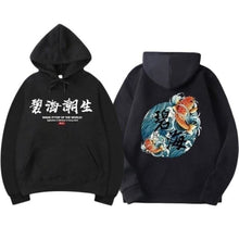 Charger l'image dans la galerie, Hoodie Karupe Pull Hoodies Mangas Kimono Japonais